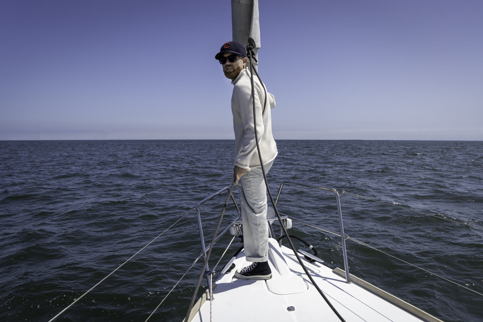 On the water
